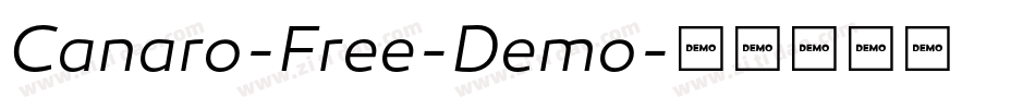 Canaro-Free-Demo字体转换