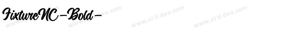 FixtureNC-Bold字体转换