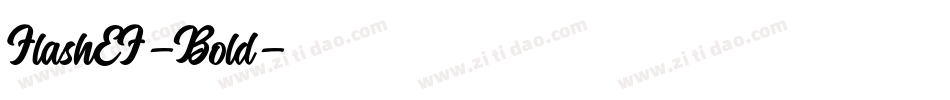 FlashEF-Bold字体转换