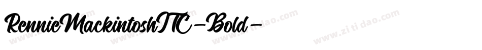RennieMackintoshITC-Bold字体转换 RennieMackintoshITC-Bold字体转换