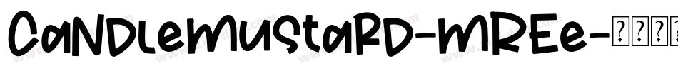 CandleMustard-MREe字体转换