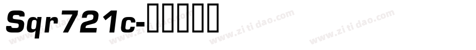 Sqr721c字体转换