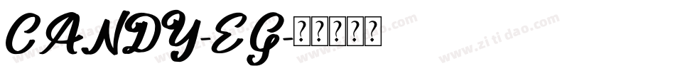 CANDY-EG字体转换