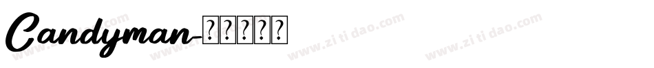 Candyman字体转换