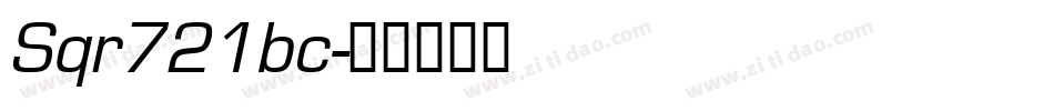Sqr721bc字体转换