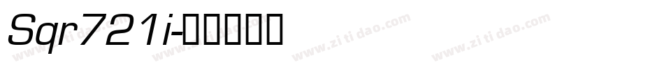 Sqr721i字体转换