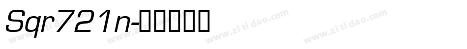 Sqr721n字体转换