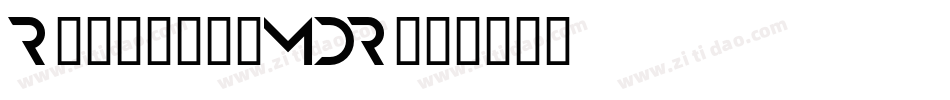 Ratigk-jMDR字体转换