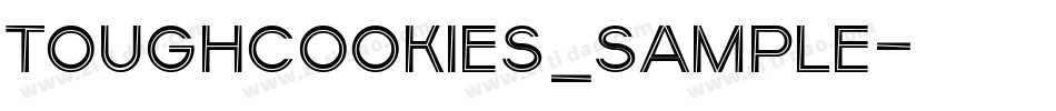 ToughCookies_Sample字体转换