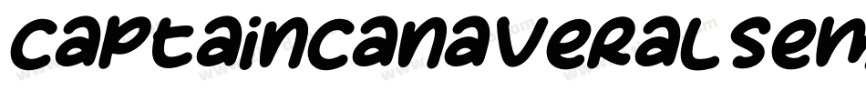 CaptainCanaveralsemiItalic-MaMY字体转换