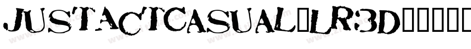 JustActCasual-LR3D字体转换
