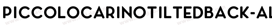 PiccoloCarinoTiltedBack-ALmVp字体转换