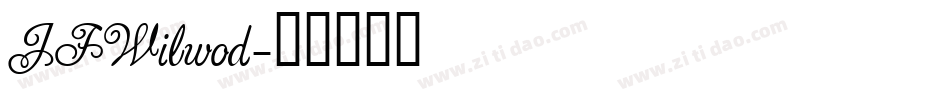 JFWilwod字体转换