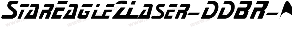 StarEagle2Laser-DDBR字体转换