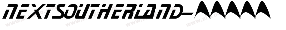 nextsoutherland字体转换