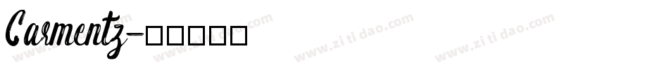 Carmentz字体转换