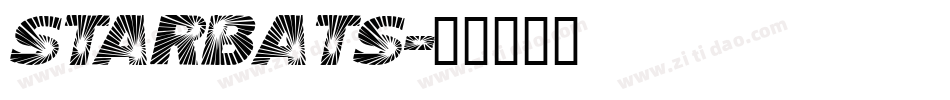 Starbats字体转换