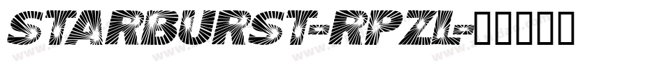 Starburst-Rpzl字体转换
