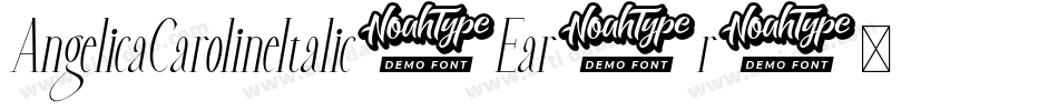AngelicaCarolineItalic-Ear7r字体转换
