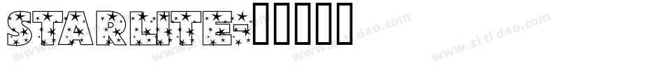 Starlite字体转换