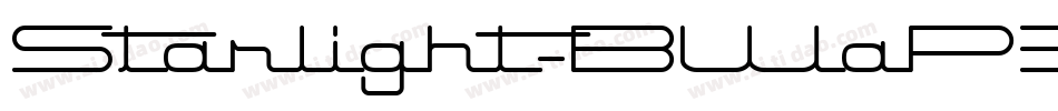 Starlight-BWaP3字体转换