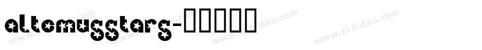 AltemusStars字体转换
