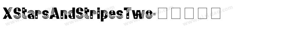 XStarsAndStripesTwo字体转换