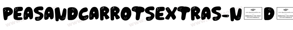 PeasAndCarrotsExtras-n5d0字体转换