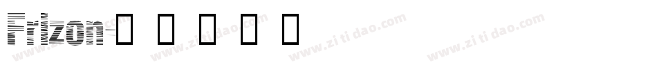 Frizon字体转换