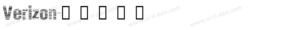 Verizon字体转换