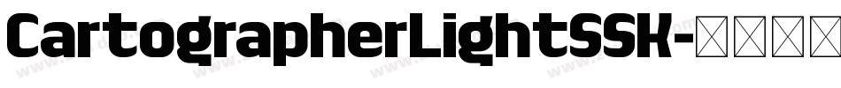 CartographerLightSSK字体转换
