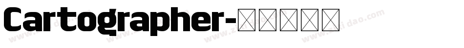 Cartographer字体转换
