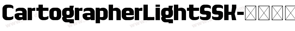CartographerLightSSK字体转换