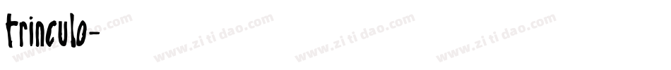 Trinculo字体转换