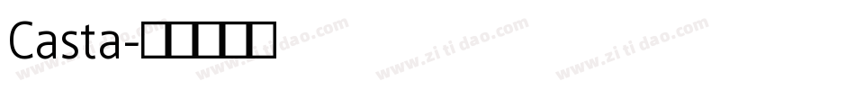 Casta字体转换