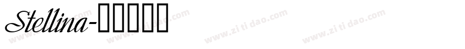Stellina字体转换