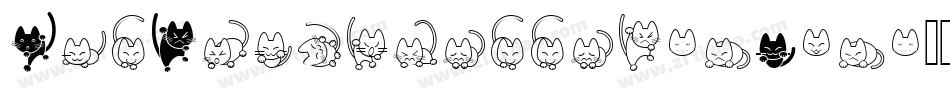 CatSilhouettes-mL3m字体转换