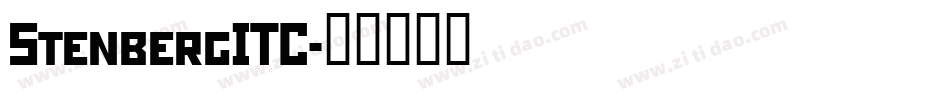 StenbergITC字体转换
