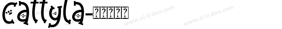 Cattyla字体转换