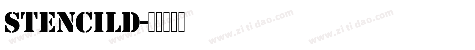 StencilD字体转换