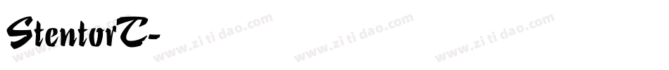 StentorT字体转换
