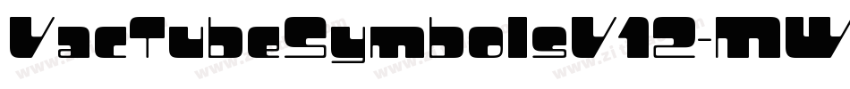 VacTubeSymbolsV12-MWAn字体转换