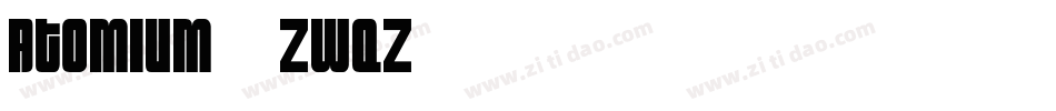 Atomium-ZWqz字体转换