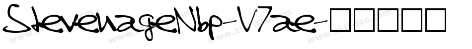 StevenageNbp-V7ae字体转换