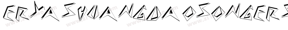 eryashuangdaosongers字体转换