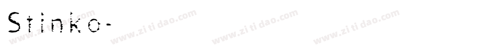 Stinko字体转换