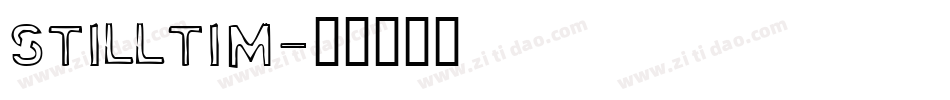 stilltim字体转换