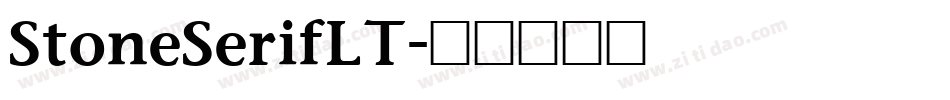 StoneSerifLT字体转换