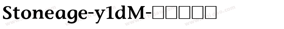 Stoneage-y1dM字体转换