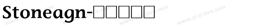 Stoneagn字体转换